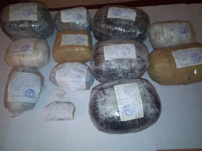 Sərhəddən 55 kq-dan artıq narkotikin keçirilməsinin qarşısı alınıb - FOTO