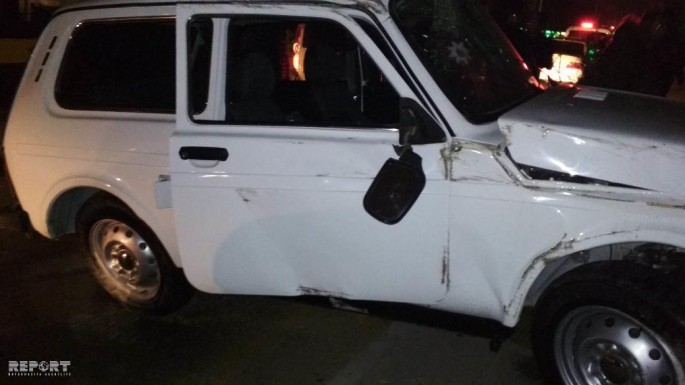 Ziya Bünyadov prospektində iki avtomobil toqquşub