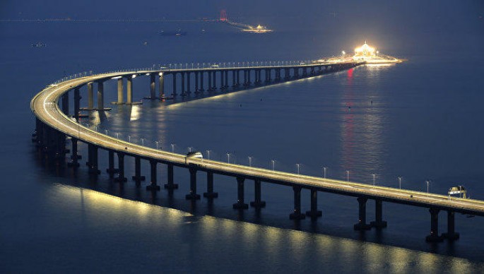 Dünyada ən uzun avtomobil körpüsünün inşası bu il başa çatacaq