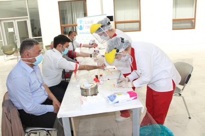 Yevlax İcra Hakimiyyəti Heydər Əliyev Fondunun təşəbbüsünə qoşuldu - FOTO