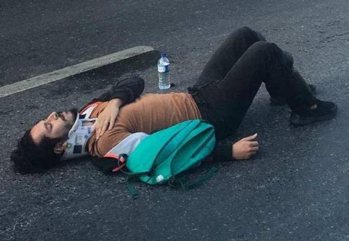 Aktyor həyat yoldaşı ilə birgə qəzaya düşdü – FOTO