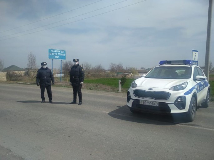 Bərdəyə giriş-çıxış məhdudlaşdırılıb - FOTO