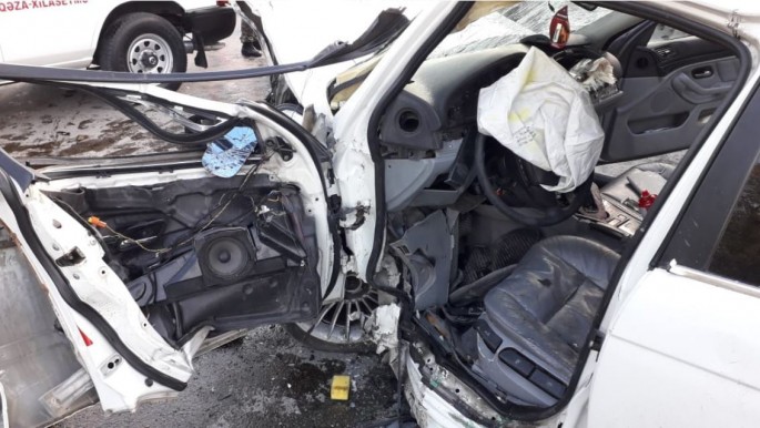 Kürdəmirdə yol qəzası oldu, ölən və yaralanlar var