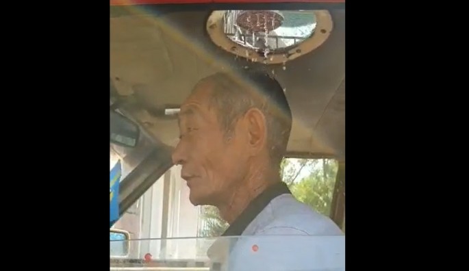 "NİVA"nı hamama çevirən sürücü - VİDEO