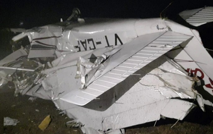 Hindistanda təlim təyyarəsi qəzaya düşdü, ölənlər var