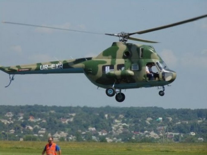 Ukraynada hərbi helikopter qəzaya uğrayıb