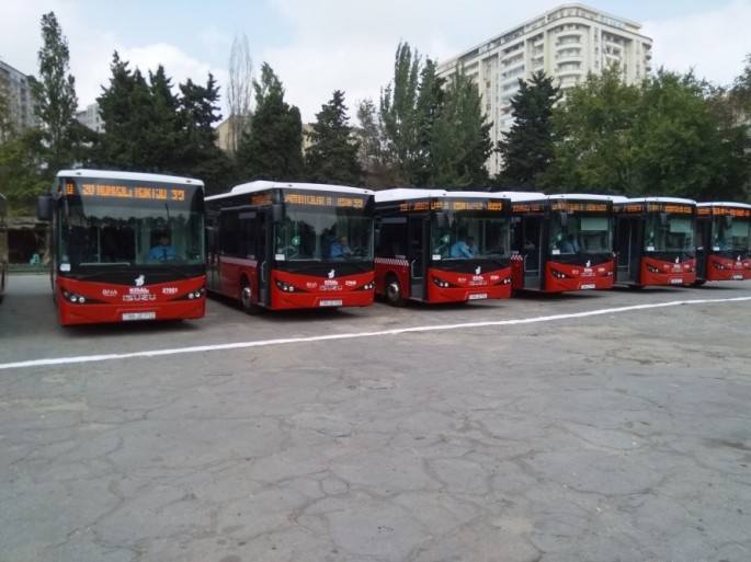 Azərbaycana 125 avtobus gətirilib