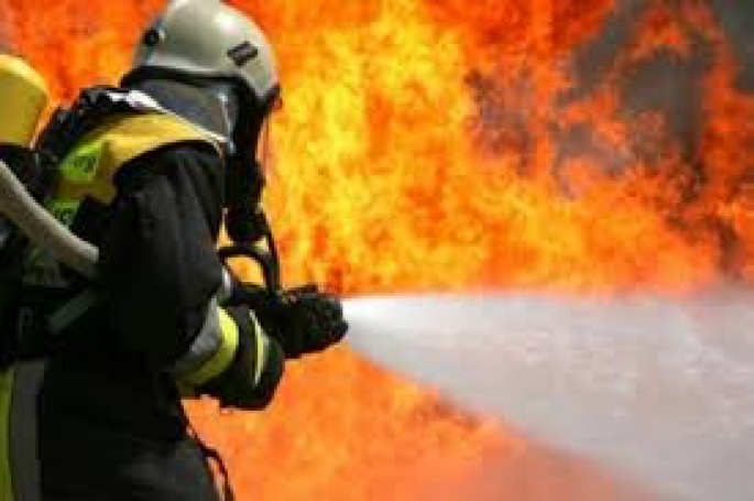 Qaradağda məişət və təkər tullantıları yanıb