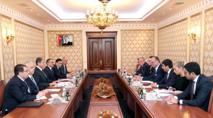 Vilayət Eyvazov Avstriya nazirini qəbul edib - FOTO