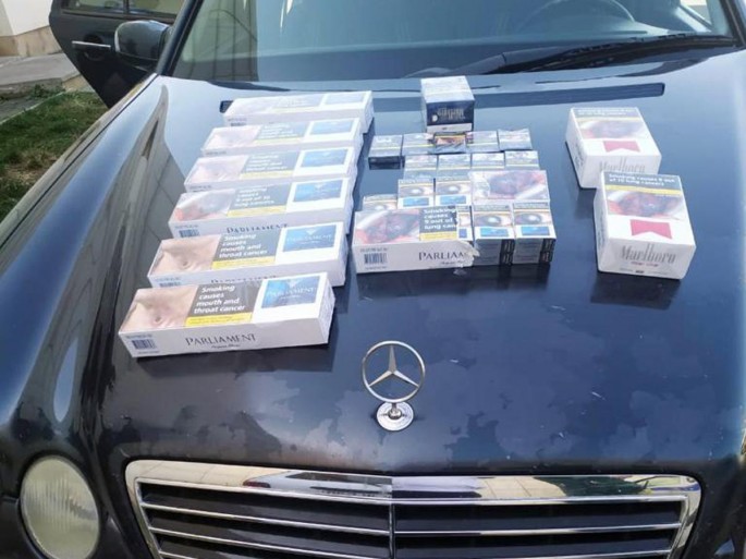 Avtomobillərdən 3 minə yaxın qanunsuz siqaret aşkarlanıb - FOTO