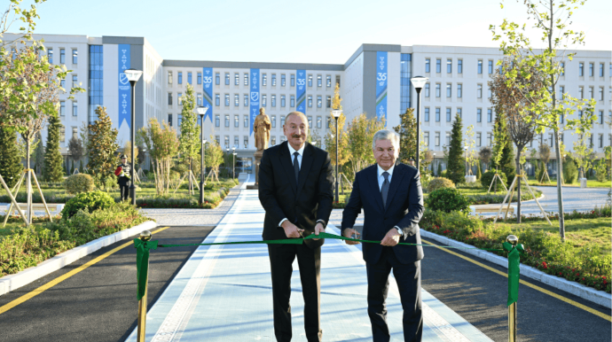 Daşkənddə Nizami Gəncəvi adına Milli Pedaqoji Universitetin açılışı olub  - FOTO