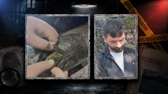 Keçmiş məhkumdan 1,5 kiloqram narkotik vasitə aşkarlandı - VİDEO
