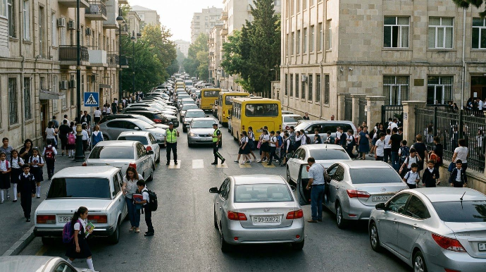 Yeni tədris ilində tıxac əvvəlki illərdən daha çox artacaq - MÜTƏXƏSSİS 
