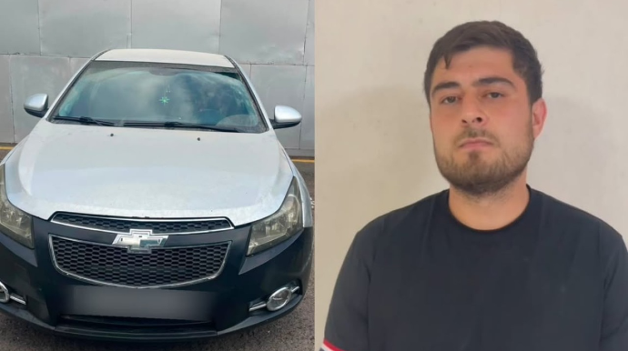 Narkotikin təsiri altında avtomobil idarə edən sürücü həbs olundu