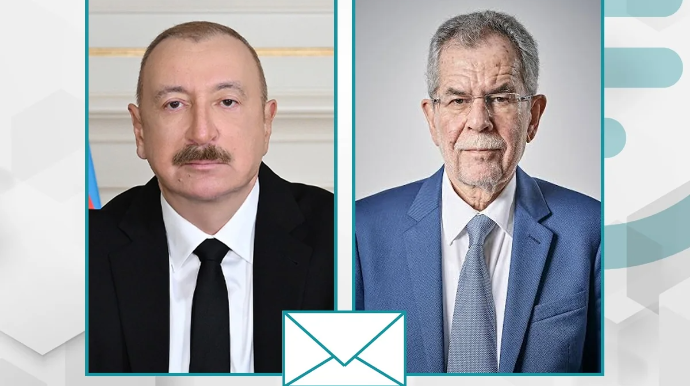İlham Əliyev Aleksander Van der Belleni təbrik etdi 