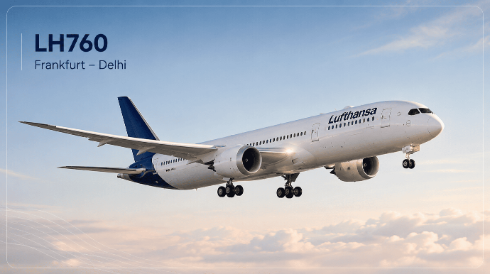 “Lufthansa” aviaşirkətinin Dehliyə uçan təyyarəsi Bakıda eniş edib 