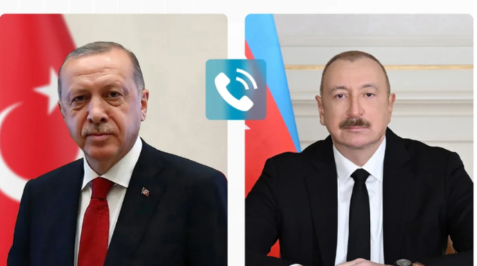 Rəcəb Tayyib Ərdoğan İlham Əliyevə zəng edib