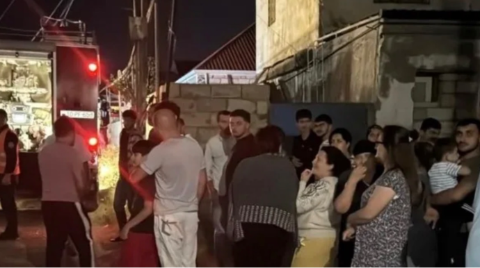 Sumqayıtda ev sahibinin oğlu yaşadığı mənzili yandırdı