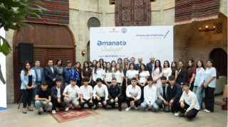 “Əmanətə Sədaqət” layihəsi çərçivəsində şəhid övladları üçün Bilik Günü tədbiri keçirilib - FOTOLAR