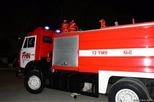 Sabunçuda 3 otaqlı ev yanıb