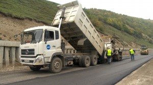 Qusar-Əniğ-Ləzə avtomobil yolunun yenidən qurulması yekunlaşır – FOTO + VİDEO