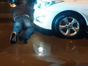 Gəncədə yaşlı kişini avtomobil vurub