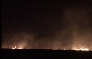 Düşmən işğal altında olan ərazilərə od vurub - FOTO