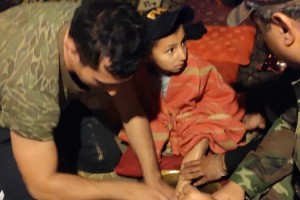 Lənkəranda meşədə itkin düşən 6 yaşlı uşaq tapılıb - FOTO