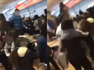 Məktəbdə qızın hicabını açdılar, dava düşdü: Polislər itlərlə gəldilər – VİDEO