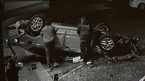 Dəhşətli qəzadan sağ çıxdılar - VİDEO