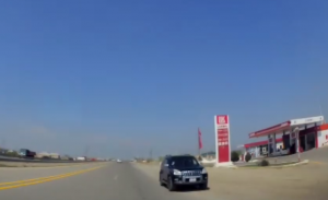 Hacıqabul yolunda daha bir "kamikadze" sürücü - VİDEO