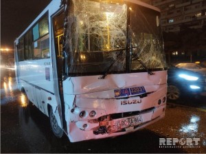 “Bakıda iki avtobusun toqquşması nəticəsində xəsarət alanlar evə buraxılıblar”