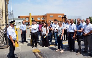 Jurnalistlər “Qoşa Təpə”də gömrükdəki yeniliklərlə tanış oldular - FOTO