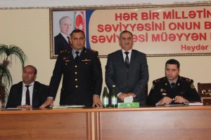 Ağcabədidə tələbələrlə görüş keçirilib - FOTO