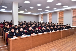 Polis Akademiyasında yeni mərhələ; kursantlara ixtisaslaşmlış mütəxəsisslər dərs keçir - FOTOSESSİYA 
