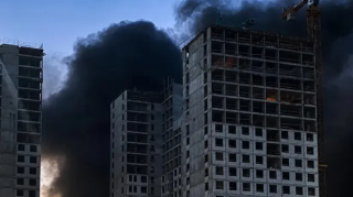 Moskvaya 800 Dronla HÜCUM ETDİLƏR - Dağıntılar Var   - FOTO - VİDEO