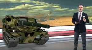 Tanklar və F-16-lar studiyaya "girdi" - VİDEO
