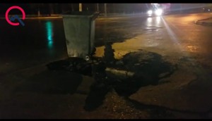 Çökən yolla bağlı “Azərsu”dan açıqlama