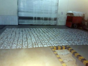 İt yük maşınından yarım tondan çox heroin aşkar etdi - Astarada - FOTO