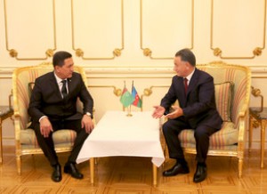 Ramil Usubov türkmənistanlı həmkarını qəbul edib