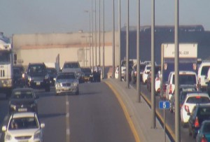 Ziya Bünyadov prospektində qəza: Tıxac var