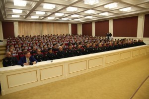 Rusiyalı qonaqlar Polis Akademiyasında... - FOTO