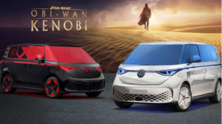 "Volkswagen" elektrik furqonlarını Obi-Van Kenobi və Dart Veyderə çevirib 