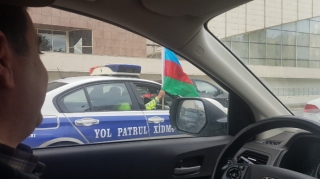 Yol polisindən Şuşanın azad olunması SEVİNCİ   - FOTO