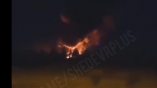 Hövsan qəsəbəsində məişət tullantıları yanıb - VİDEO 