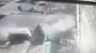 Taxıl anbarında partlayış baş verib, ölən var 