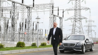 “Yevlax” qovşaq yarımstansiyasının açılışı oldu 