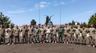 Azərbaycan hərbçiləri Türkiyədə  - FOTO