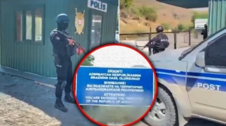 Erməniləri təşvişə salan lövhə - FOTO