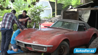Yarım əsr polisdən gizlədilən avtomobil üzə çıxdı - "Avtoş" isə bağışlandı - VİDEO 